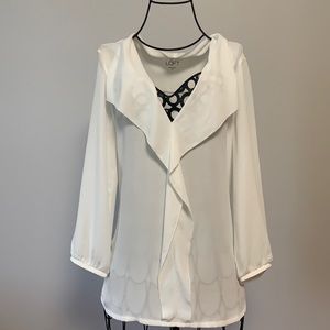 Loft white blouse